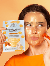 Enzymatic hydrogel mask #Papaya