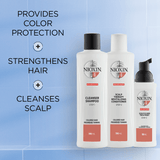 Nioxin System 4 Conditioner - for Color treated hair with progressed thinng