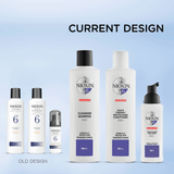Nioxin System 6 Treatment - for bleached and chemically treated hair with progressed thinning
