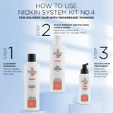 Nioxin System 4 Conditioner - for Color treated hair with progressed thinng