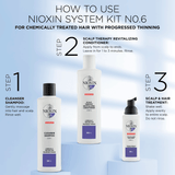 Nioxin System 6 Conditioner - for bleached and chemically treated hair with progressed thinning