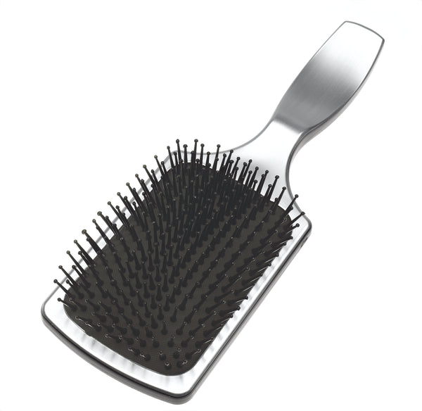 Sibel paddle Brush silver