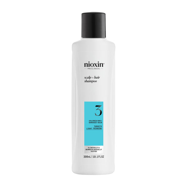 Nioxin System 3 Shampoo - for Colored Hair with Light Thinning