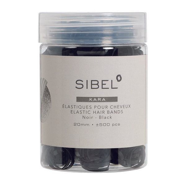 Sibel Rubber Bands Black (sizes)