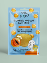 Enzymatic hydrogel mask #Papaya