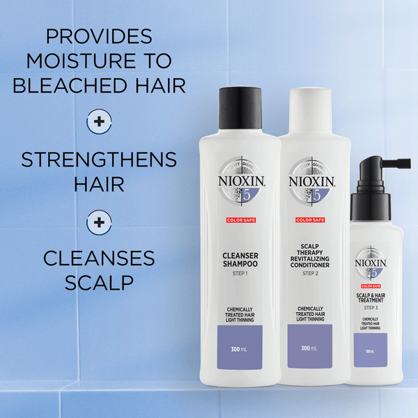 Nioxin System 5 Conditioner - for bleached and chemically treated hair with light thinning