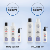 Nioxin System 5 Treatment - for bleached and chemically treated hair with light thinning