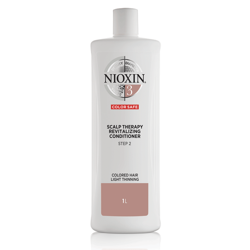 Nioxin System 3 Conditioner - for Color treated Hair with Light Thinning