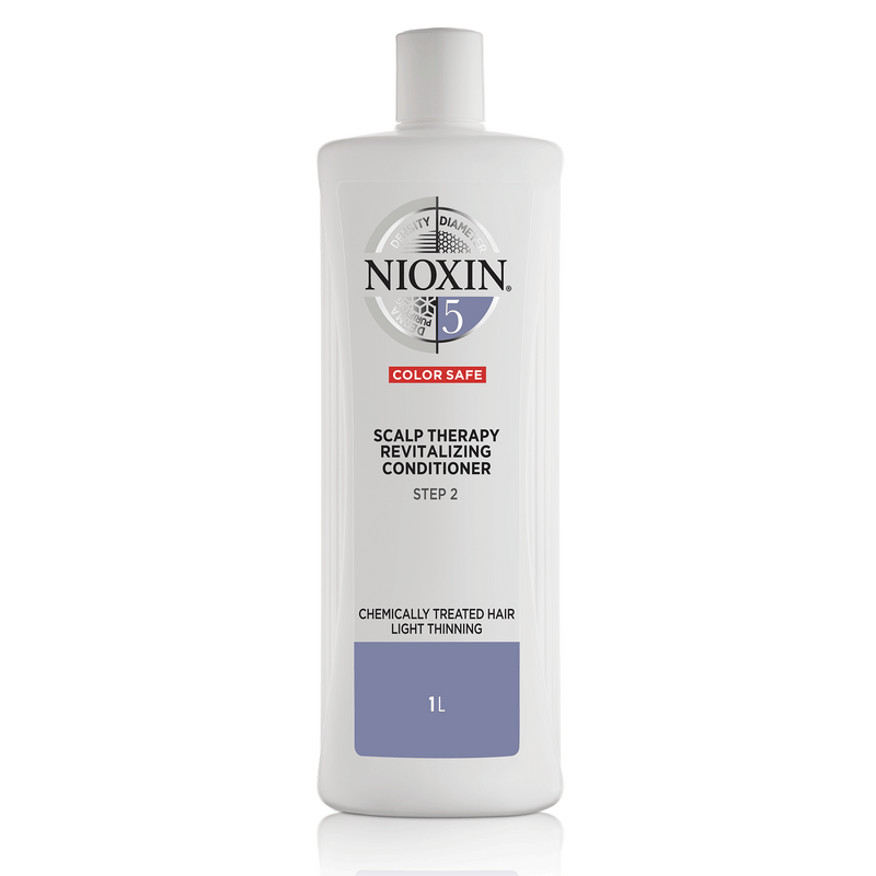 Nioxin System 5 Conditioner - for bleached and chemically treated hair with light thinning