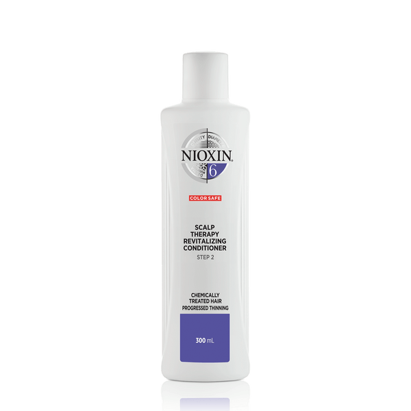 Nioxin System 6 Conditioner - for bleached and chemically treated hair with progressed thinning