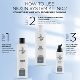 Nioxin System 2 Conditioner - for Natural hair with progressed Thinning